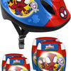Marvel Spidey Protección de patinador de 5 piezas 50-56 cm de azul rojo tamaño s
