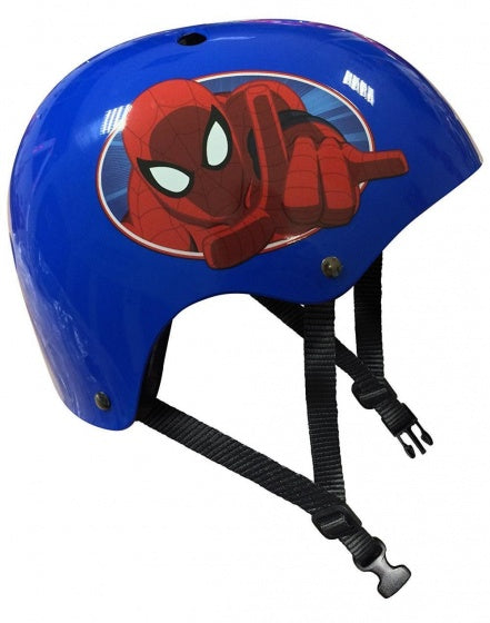 Marvel Spider-Man Skate Helmet Blue Red Size 54 60 cm