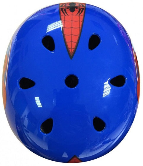 Marvel Spider-Man Skate Helmet Blue Red Size 54 60 cm
