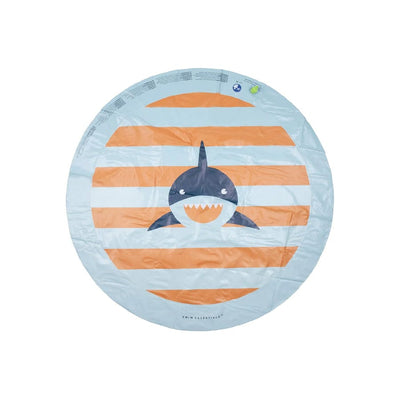 Tropical shark | meerkleurige waterspeelmat ø 150 cm