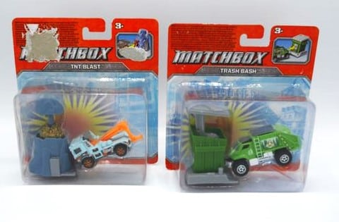 Matchbox Truck Torch Truck o Garbage Truck