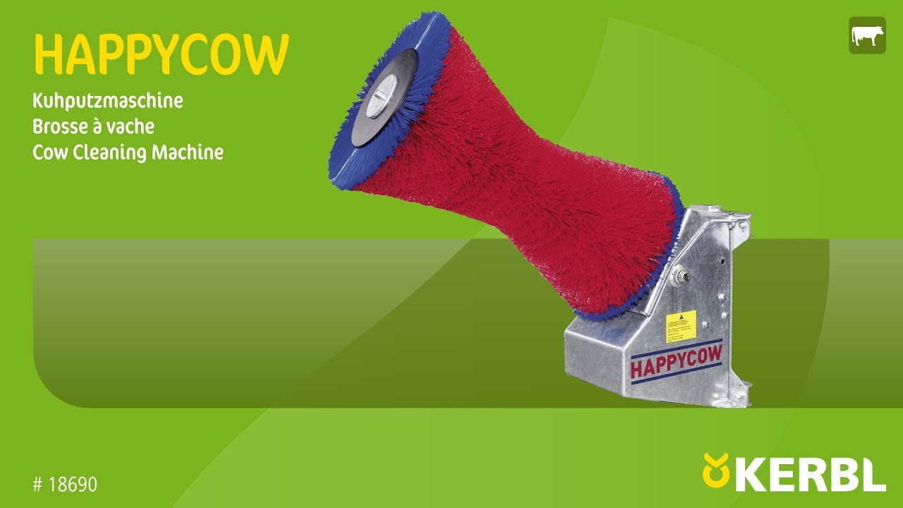 Cepillo para vacas Happycow uno horizontal