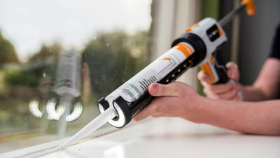 Pistola elettrica per silicone Batavia maxxpush 6v con batterie AA 2