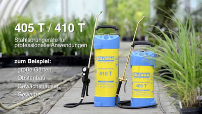 Pulverizador a presión Gloria 410t galvanizado en caliente 10 litros