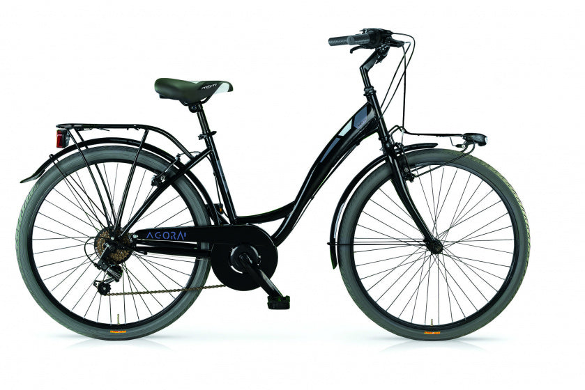 MBM Agora 26 pollici 43 cm Ladies 6V V-Brakes Black