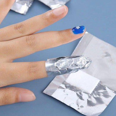 Sibel Sibel uñas láminas de aluminio con esponja sintética 50st.