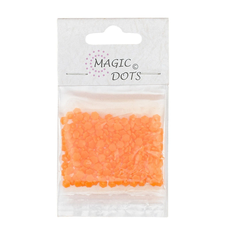 Punti magici • punti fiore arancione