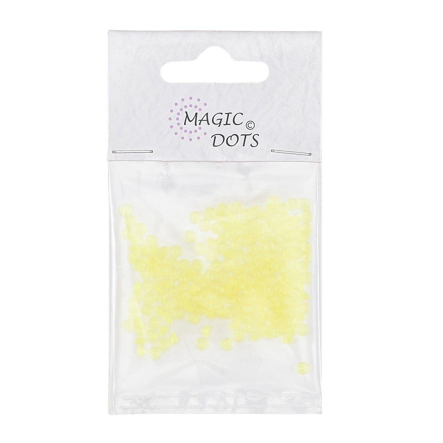 Puntos mágicos • amarillo transparente