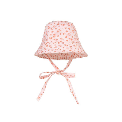 Leopardo | Viejo sombrero de sol rosa uv