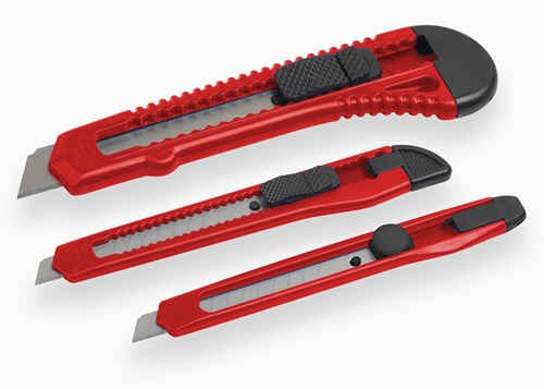Set coltelli a scatto Meister 3 pezzi - wu4251600