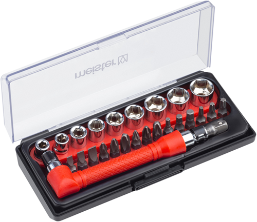Set punte e bussole Meister 26 pezzi - wu3385600