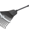 Rastrello per foglie Meister 370 570 21t con manico telescopico - wu9903100
