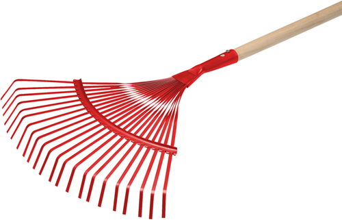 Rastrello per foglie Meister 390 rosso 22zk w.p. -wu9902310