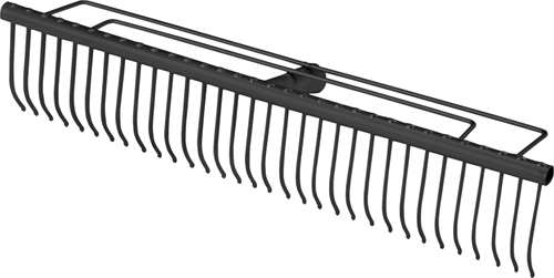 Rastrello per erba Meister senza manico 7oo mm - wu9905100