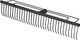 Rastrillo de césped meister sin mango 7oo mm - wu9905100