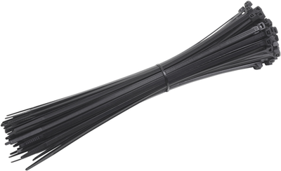 Meister cable tie 370x4.8mm black 50pcs - wu7452360