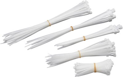Meister cable ties assortment tie wraps 250 pcs - wu1746650