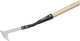 Rascador de malas hierbas Meister negro con mango - wu9851210