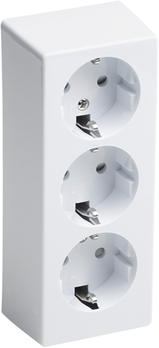 Presa da parete Meister 3v wi cube w - wu7416030