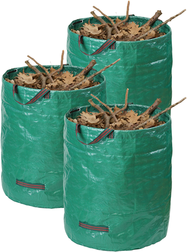 Sacco per rifiuti da giardino Meister 272l set 3 pezzi w - wu9961810