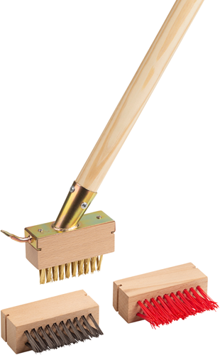 Set spazzole per giunti Meister con manico 3pz w - wu4360710