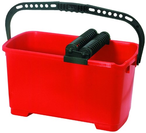 Secchio per lavaggio Milkmaid 22 litri. con set rulli + ruote - mm497000