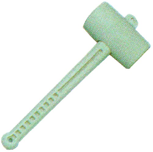 Martillo para baldosas de goma lechera, blanco, libre de manchas 55mm. -mm781055
