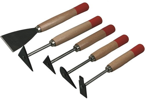 Melkmeisje verfschraper ovaal blauw blad - mm626250
