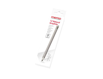 Memo potlood met gum - fsc - 12 stuks