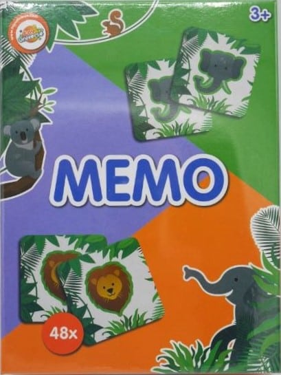 Introducción al juego Memo Memory Recoja la mayoría de las cartas dobles, con imágenes de animales