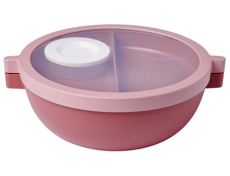 Mepal bento lunchbowl - vivid mauve - 4 vakken - 1,5l