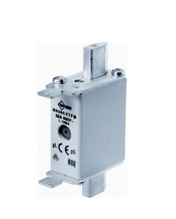 Fusibile lamellare Eti 125a - 690v din nh0 gg | Pezzi da 3 pezzi