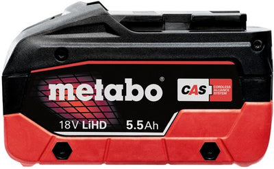 Batteria Metabo 18v lihd - 5,5ah | 625368000 - 625368000