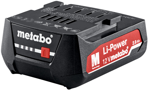 Metabo625406000 | 12v| batteria Li-Power | raffreddato ad aria | 2.0ah-625406000