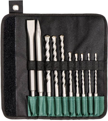 Accessori Metabo 630824000| sds-plus sp | set di scalpelli per trapano classico | 10 pezzi - 630824000
