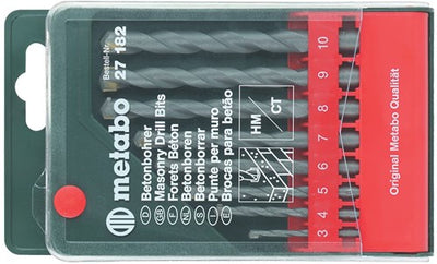 Metabo accessoires borencassette, 8 betonboren - 627182000