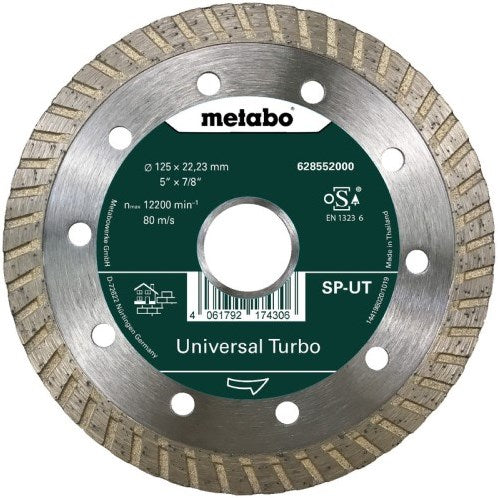Accesorios Metabo muela de diamante | ø125x22,23mm | chorro | turbo sp universal - 628552000