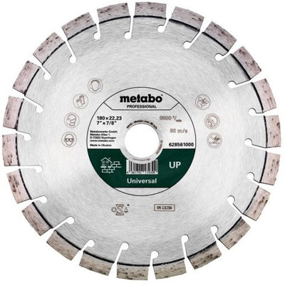 Accessori Metabo mola diamantata | ø180x22,23mm | su | professionale universale - 628561000
