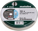 Accesorios Metabo discos de corte novaparid acero inoxidable ø180x1,5x22,23 (10 uds. en lata) - 616368000