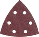 Accessori Metabo fogli abrasivi triangolari incollati (25 pz.) - p60 perforati. -624981000