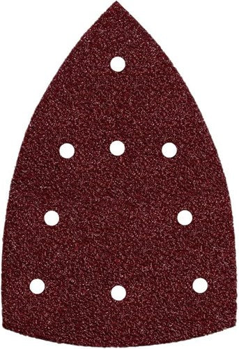 Accesorios Metabo hojas de lija adhesivas 100 x 150 mm, p. 100, 9 agujeros con cierre de velcro (SMA) - 635208000