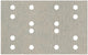 Metabo accessoires hechtschuurbladen 80 x 133 mm, p 120, 16 gaten met klithechting (sra) - 635201000