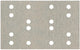 Accessori Metabo fogli abrasivi adesivi 80x133mm | pitture e vernici | p80 (10 pz.) – 635199000