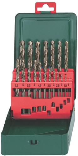 Accessori Metabo cassetta trapano hss-co (19 pezzi) - 627157000