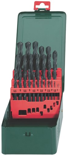 Accesorios Metabo casete de taladro hss-r (25 piezas) - 627152000