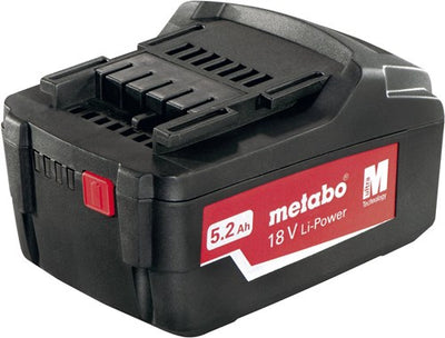Batería Metabo de 18 voltios y 5,2 Ah - 625592000