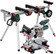 Tronzadora Metabo kgs 216 m con función de tracción | nuevo modelo + chasis ksu 251
