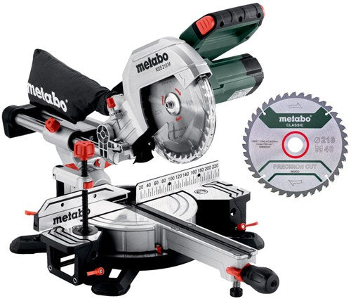 Tronzadora Metabo kgs 216 m juego con función de tracción | último modelo + hoja de sierra adicional - 613216900