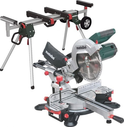 Sega trasversale Metabo kg 254 m con funzione di tiro | nuovo modello + telaio ksu 251 - 690967000