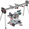 Metabo afkortzaag kgs 254 m met trekfunctie | nieuw model + ksu 401 onderstel - 690860000